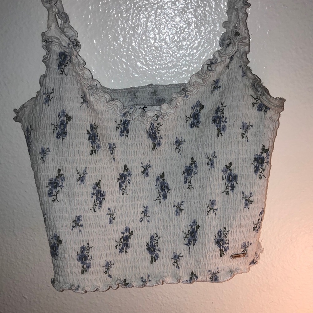 FLORAL HOLLISTER  TOP